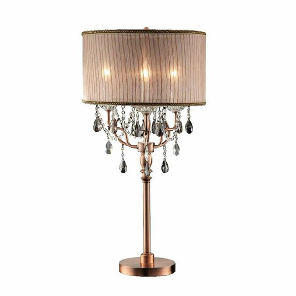 Yhior 35 in. Rosie Crystal Table Lamp YH434130